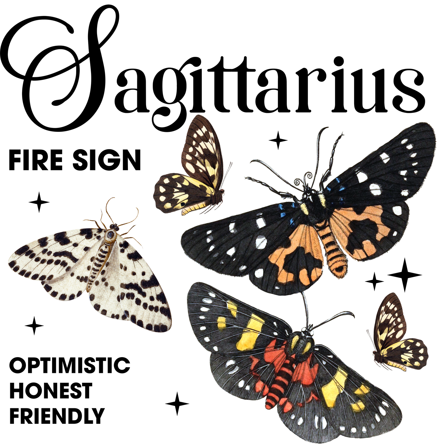 Ladies Zodiac Butterfly Boyshorts