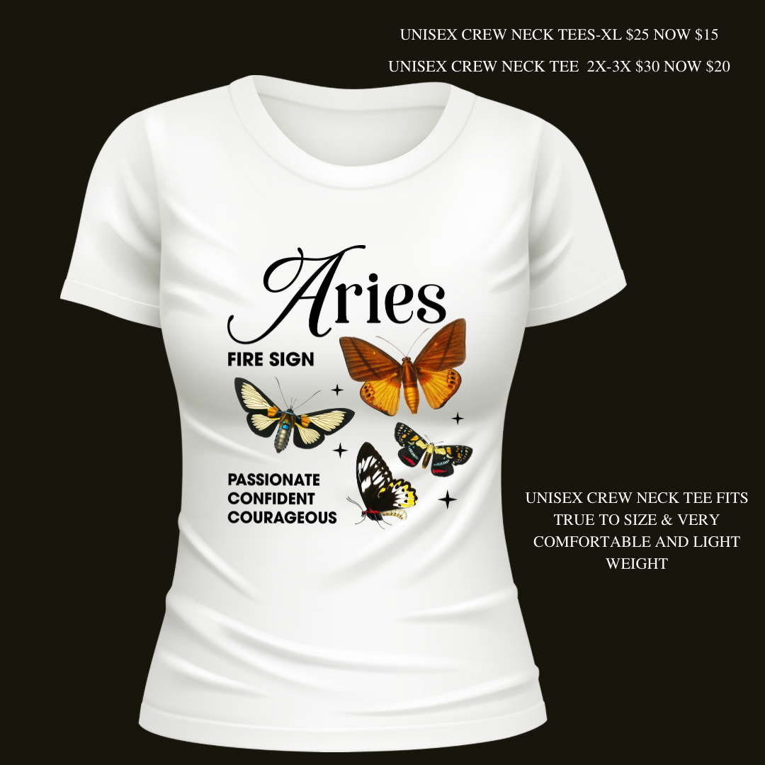 Zodiac Butterfly Unisex T-Shirt