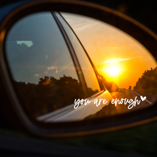 Car Rear View Mirror Motivational Decal